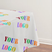 Ontwerp uw eigen bedrijf Logo tafelkleed Sjabloon (Voorbeeld)