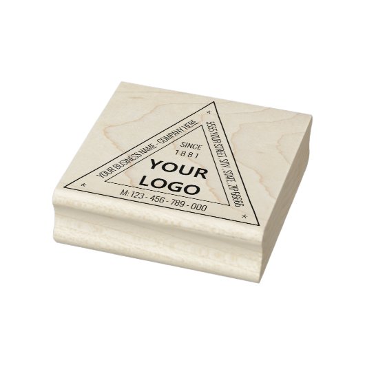 Ontwerp uw eigen bedrijf Rubber Stamp Sjabloon Rubberstempel (Stempel)