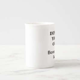 Ontwerp uw eigen bot China-Mok - wit Porselein Kop