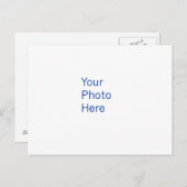 Ontwerp uw eigen Briefkaart (Voorkant / Achterkant)