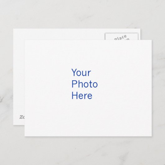 Ontwerp uw eigen Briefkaart (Voorkant / Achterkant)