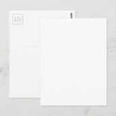 Ontwerp uw eigen briefkaart (Voorkant / Achterkant)