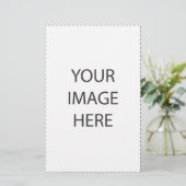 Ontwerp uw eigen briefpapier (Staand voorkant)