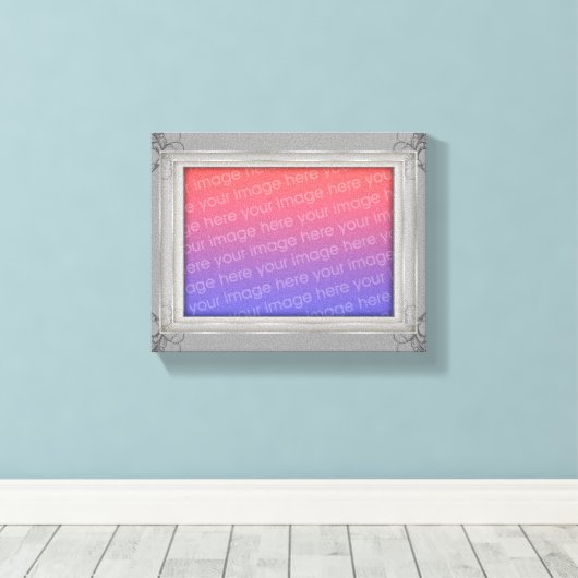 Ontwerp uw eigen canvas afdruk (Insitu (Houten vloer))