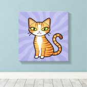 Ontwerp uw eigen Cartoon Canvas Afdruk (Insitu (Houten vloer))