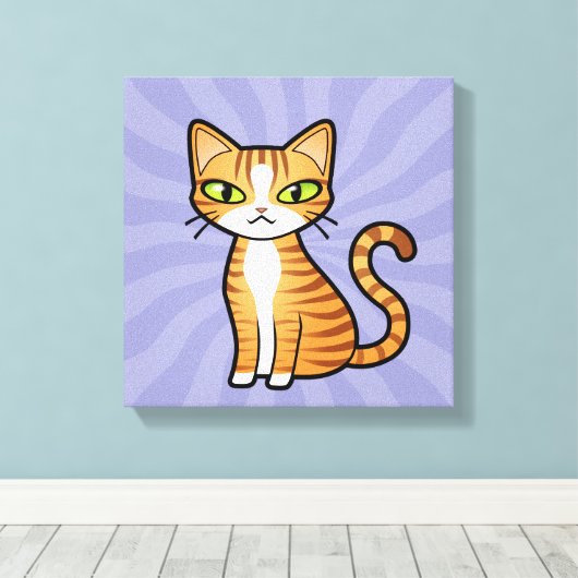 Ontwerp uw eigen Cartoon Canvas Afdruk (Insitu (Houten vloer))