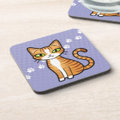 Ontwerp uw eigen Cartoon Drankjes Onderzetter (Linkerzijde)