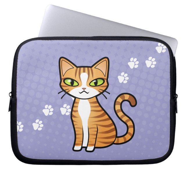Ontwerp uw eigen Cartoon Laptop Sleeve (Voorkant)