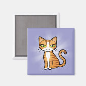 Ontwerp uw eigen Cartoon Magneet (Voorkant / Achterkant)