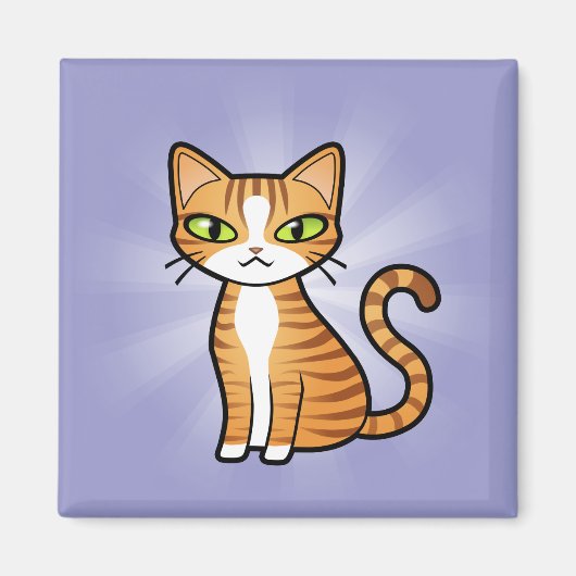 Ontwerp uw eigen Cartoon Magneet (Voorkant)