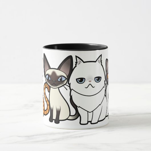 Ontwerp uw eigen Cartoon Mok (Midden)