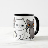 Ontwerp uw eigen Cartoon Mok (Voorkant rechts)