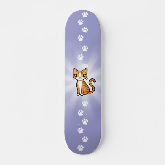 Ontwerp uw eigen Cartoon Persoonlijk Skateboard (Voorkant)