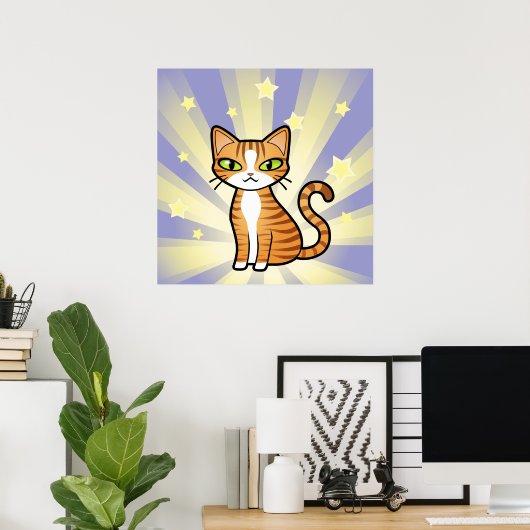 Ontwerp uw eigen Cartoon Poster (Thuiskantoor)