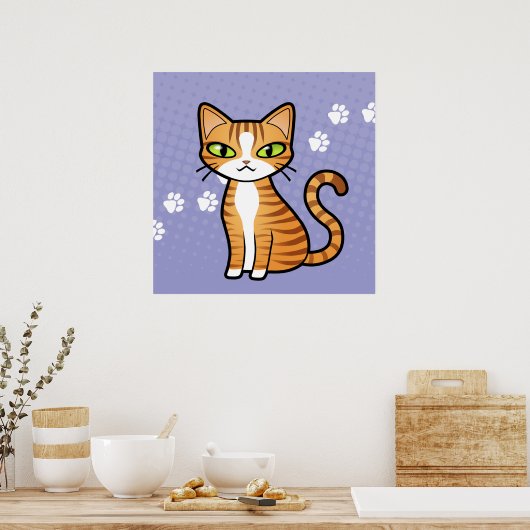 Ontwerp uw eigen Cartoon Poster (Keuken)