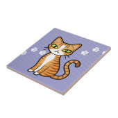 Ontwerp uw eigen Cartoon Tegeltje (Zijkant)