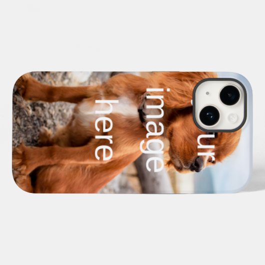 ONTWERP UW EIGEN Case-Mate iPhone CASE (Achterkant (horizontaal))