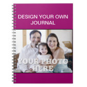 Ontwerp uw eigen dagboek notitieboek (Voorkant)