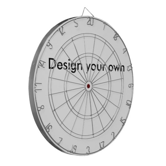 Ontwerp uw eigen Dart Boards Dartbord (Voorkant Links)