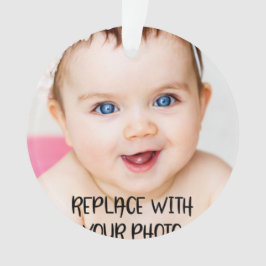 Ontwerp uw eigen een van een soort gepersonaliseer ornament