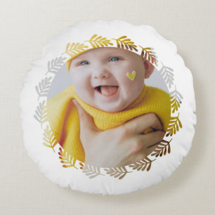 Ontwerp uw eigen een van een soort gepersonaliseer rond kussen