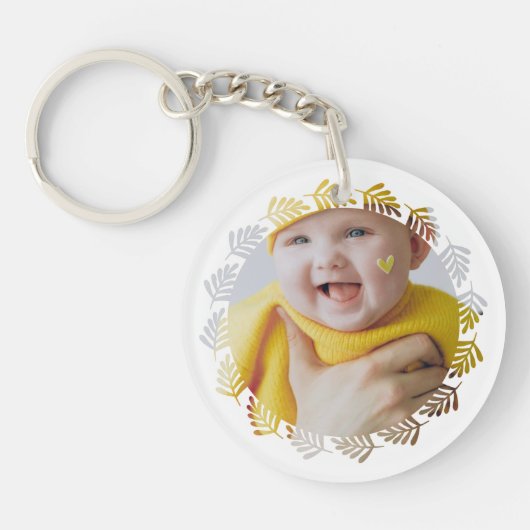 Ontwerp uw eigen een van een soort gepersonaliseer sleutelhanger (Voorkant)