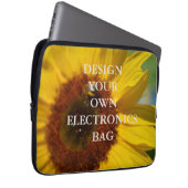 Ontwerp uw eigen elektronica-tas laptop sleeve (Voorkant Rechts)