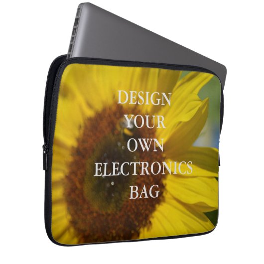Ontwerp uw eigen elektronica-tas laptop sleeve (Voorkant Rechts)