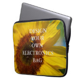 Ontwerp uw eigen elektronica-tas laptop sleeve (Voorkant Links)