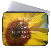 Ontwerp uw eigen elektronica-tas laptop sleeve (Voorkant)