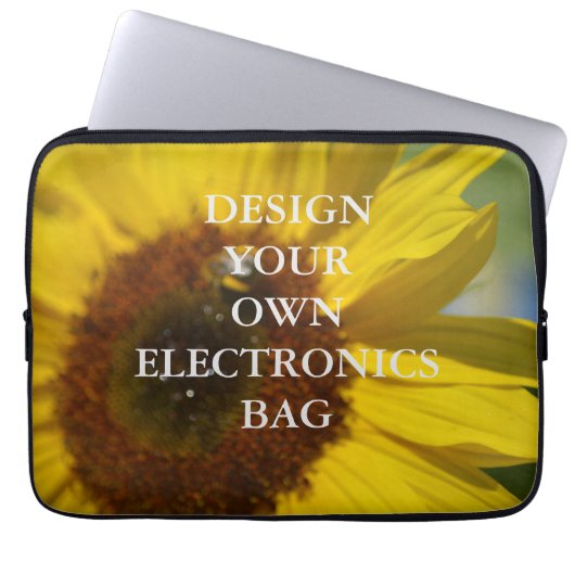 Ontwerp uw eigen elektronica-tas laptop sleeve (Voorkant)