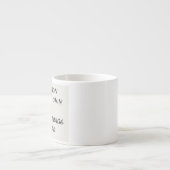 Ontwerp uw eigen Espresso-Mok Espresso Kop (Voorkant)