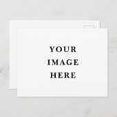 Ontwerp uw eigen feestdag-Briefkaart Feestdagenkaart (Voorkant / Achterkant)