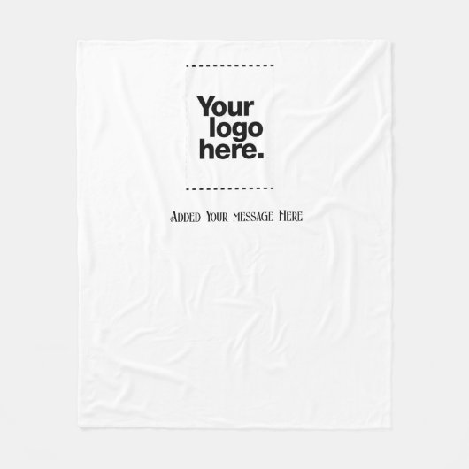 Ontwerp uw eigen fleece deken (Voorkant)