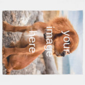 ONTWERP UW EIGEN FLEECE DEKEN (Voorkant (Horizontaal))