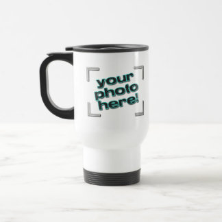 ONTWERP UW EIGEN! FOTO- OF LOGO-REISKOFFIE MUG REISBEKER