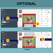 Ontwerp uw eigen: Fotonaam Lettertype Kleuropties Tote Bag