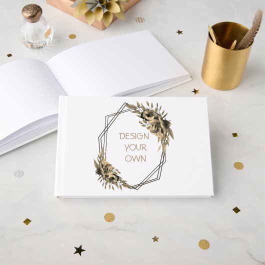 Ontwerp uw eigen gastenboek (Voorkant open)