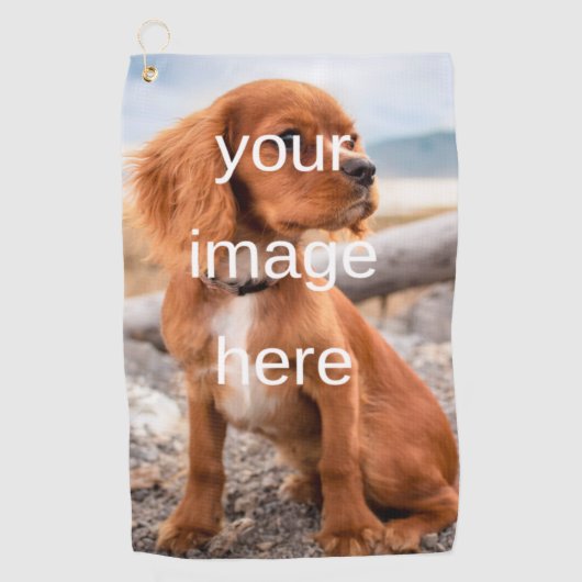 ONTWERP UW EIGEN GOLFHANDDOEK (Voorkant)