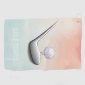 Ontwerp uw eigen Golfhanddoeken voor een winnend s Golfhanddoek (Horizontaal)