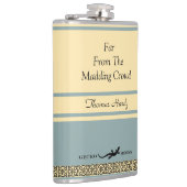 Ontwerp uw eigen Hoesje van het boekje van de Retr Heupfles (Rechts)