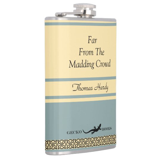 Ontwerp uw eigen Hoesje van het boekje van de Retr Heupfles (Rechts)