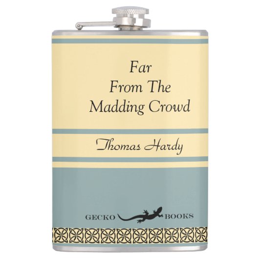 Ontwerp uw eigen Hoesje van het boekje van de Retr Heupfles (Voorkant)