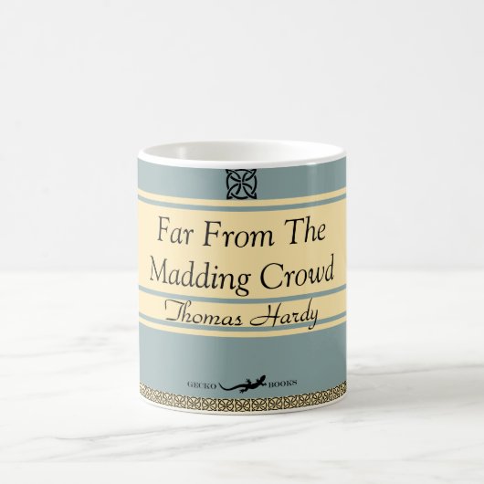 Ontwerp uw eigen Hoesje van het boekje van de Retr Koffiemok (Center)