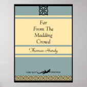 Ontwerp uw eigen Hoesje van het Retro Book Wall Ar Poster (Voorkant)