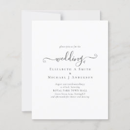 Ontwerp uw eigen huwelijksuitnodiging grafische ka