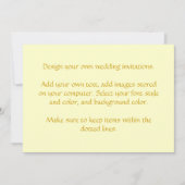 Ontwerp uw eigen huwelijksuitnodigingen kaart (Voorkant)