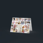 Ontwerp uw eigen ingelijste kunstwerk met 25 foto' feestdagen kaart<br><div class="desc">Pas uw fotografie aan. U kunt dit aangepaste product maken voor speciale gelegenheden zoals huwelijken,  verjaardagen,  Kerstmis,  feestdagen,  herdenkingen,  afstuderen,  jubilea en meer. Het kan ook worden gegeven als een geschenk aan uw beste vriend,  goede vriend,  familie en verwanten.</div>