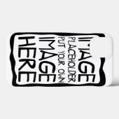 Ontwerp uw eigen iPod-aanraaktas Case-Mate iPhone Case (Achterkant (horizontaal))