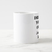 Ontwerp uw eigen Jumbo-Mok - Volledig Grote Koffiekop (Voorkant)